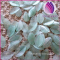 12x20mm flower petal design green aventurine beads